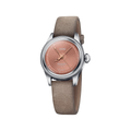 Big Crown Pointer Date 29mm - Pink on Leather Strap
