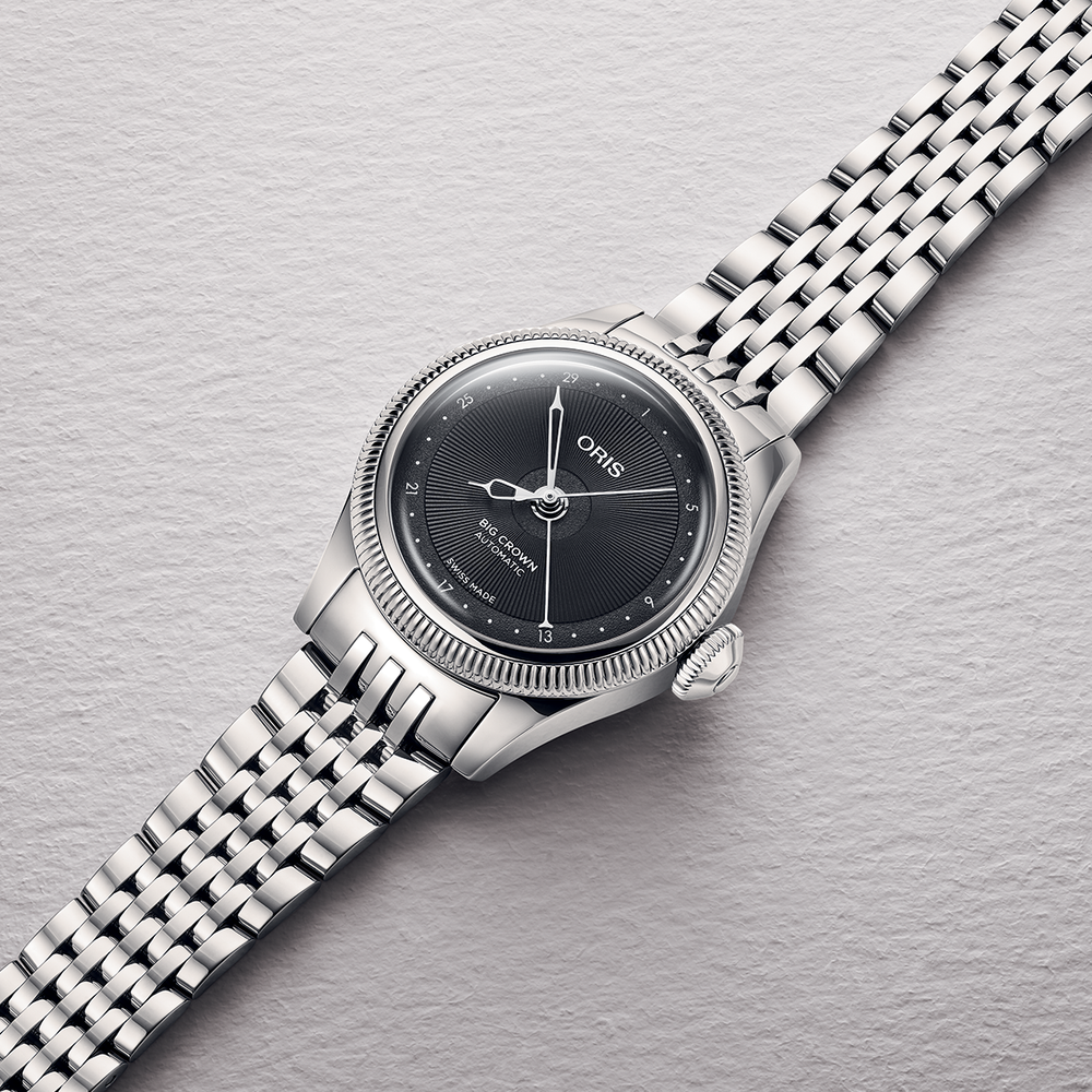 Big Crown Pointer Date 29mm - Black on Bracelet