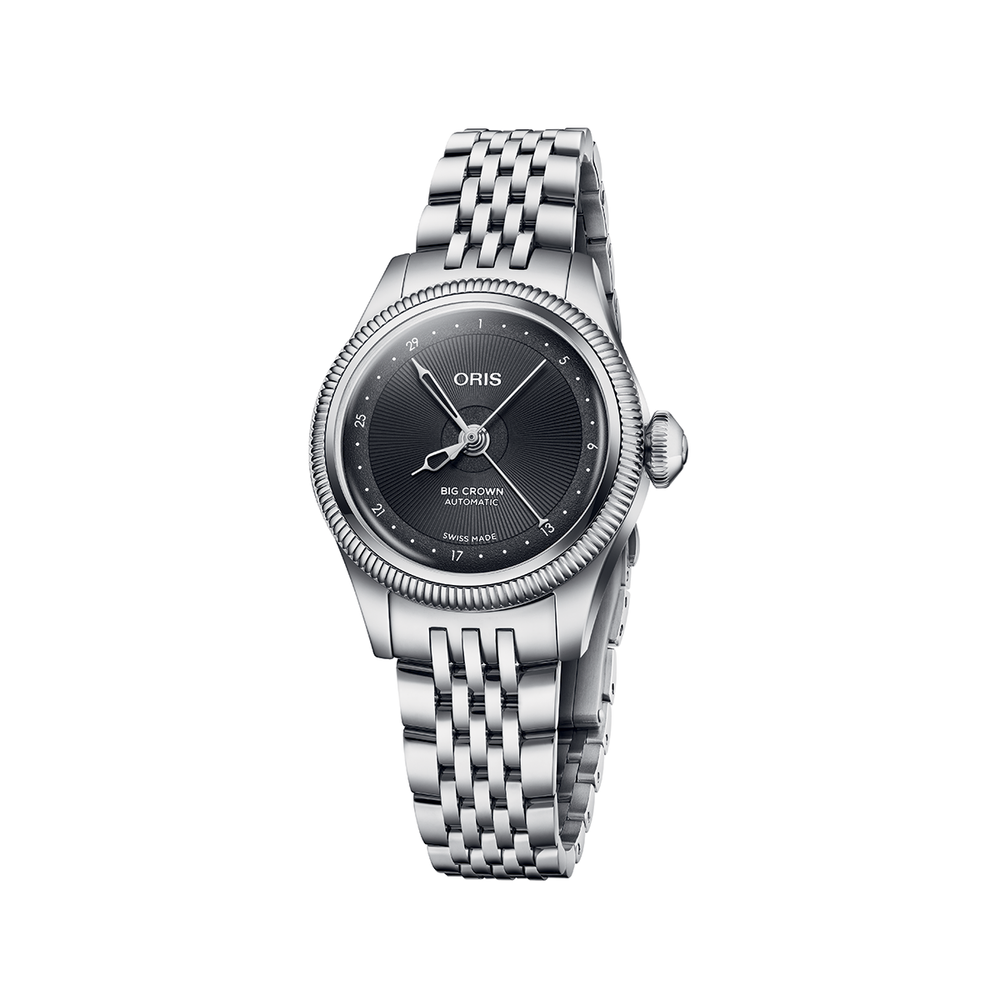 Big Crown Pointer Date 29mm - Black on Bracelet