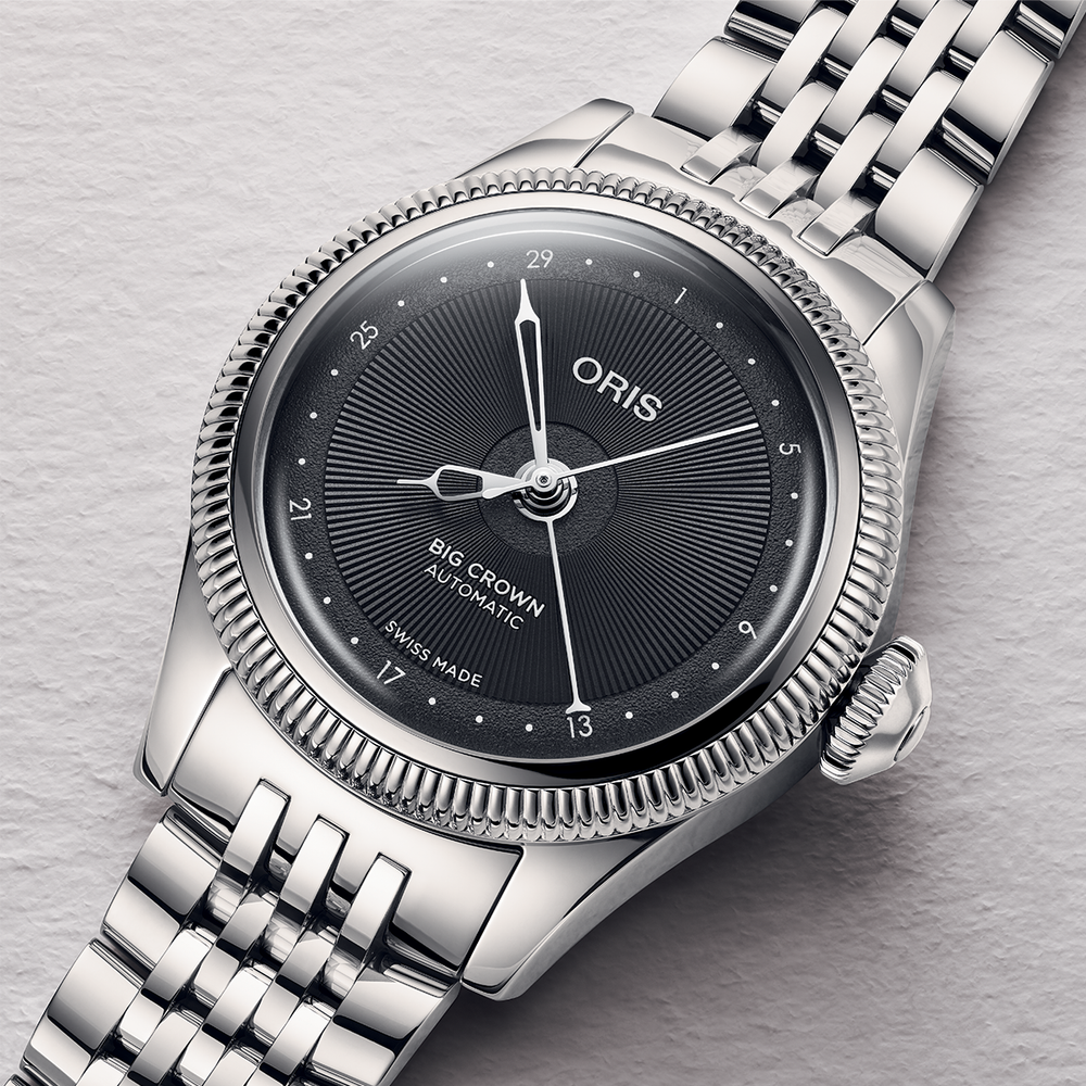 Big Crown Pointer Date 29mm - Black on Bracelet