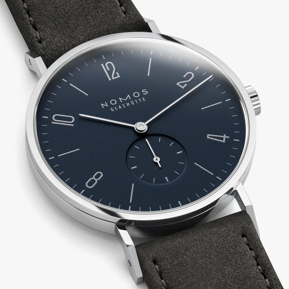 Tangente 38mm - Blue on Strap