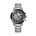 Chronomaster Sport Skeleton 41mm - Grey, Black Bezel on Bracelet and Additional Rubber Strap