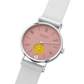 Tangente Datum Bubblegum 38mm - Pink on Fabric Strap