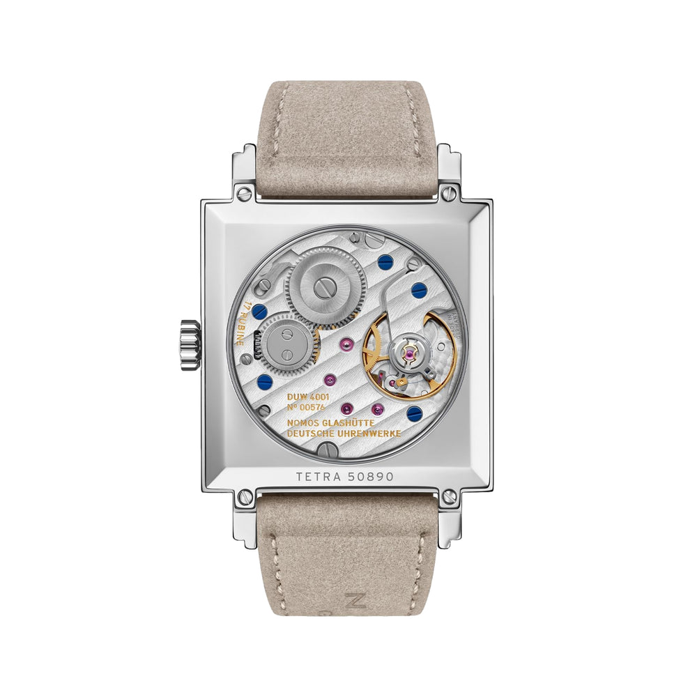 Tetra Ochra Sapphire Back 29.5mm - Ocher Yellow on Strap