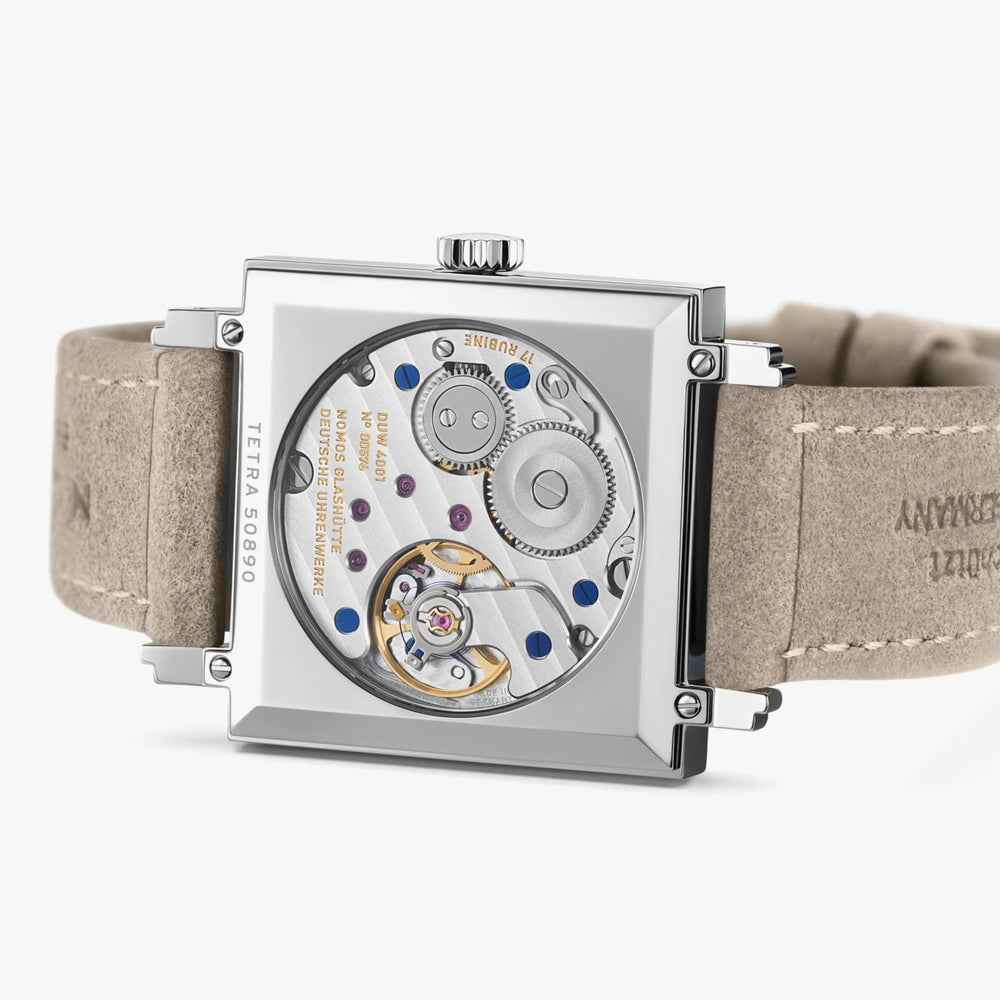 Tetra Ochra Sapphire Back 29.5mm - Ocher Yellow on Strap