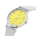 Tangente Kanari Datum 38mm - Yellow on Fabric Strap