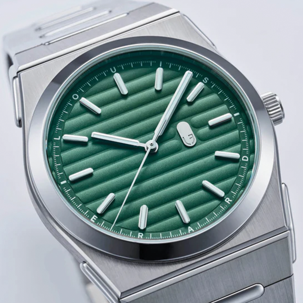 Louis Erard 2340 40mm - Forest Green on Bracelet