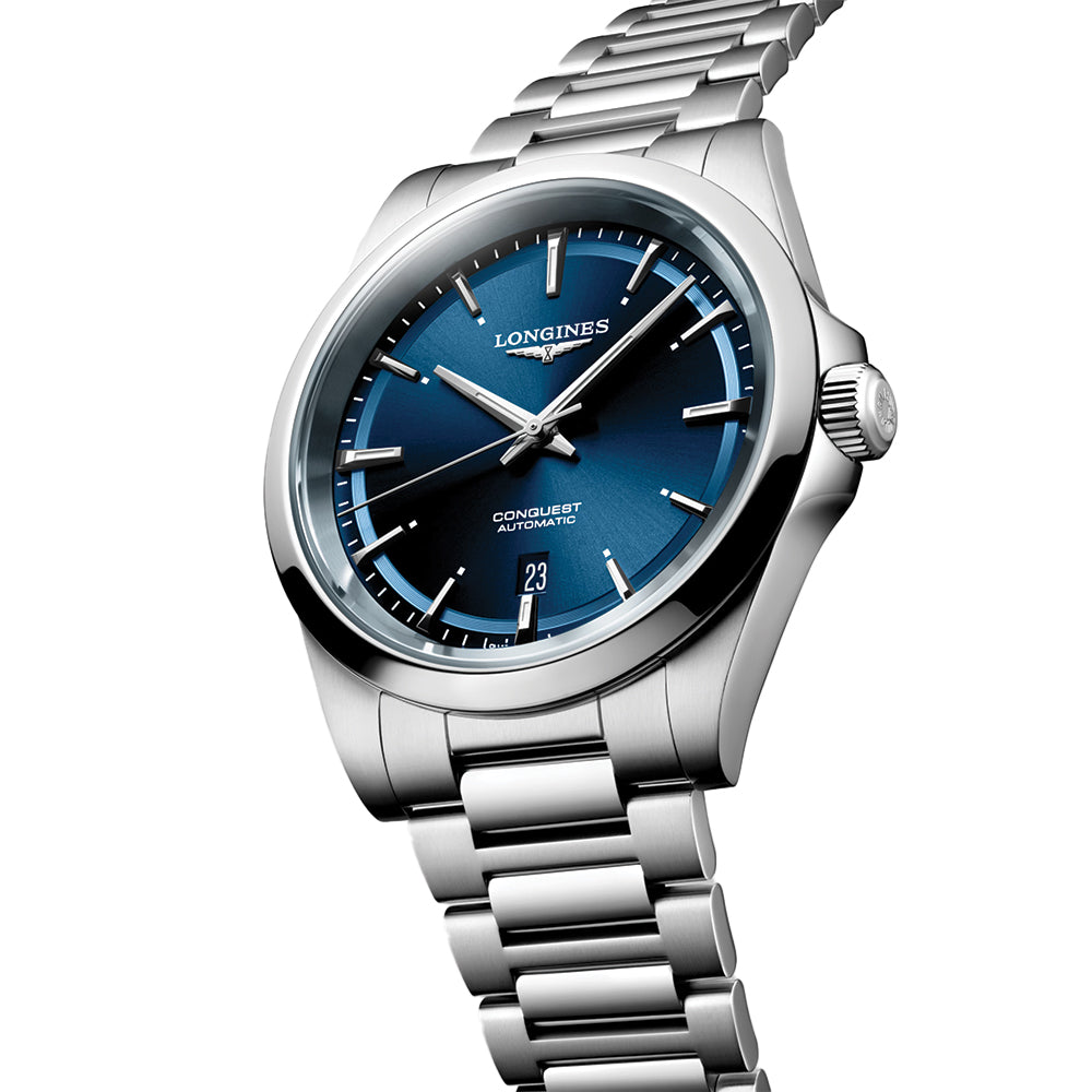 Conquest 41mm - Sunray Blue on Bracelet