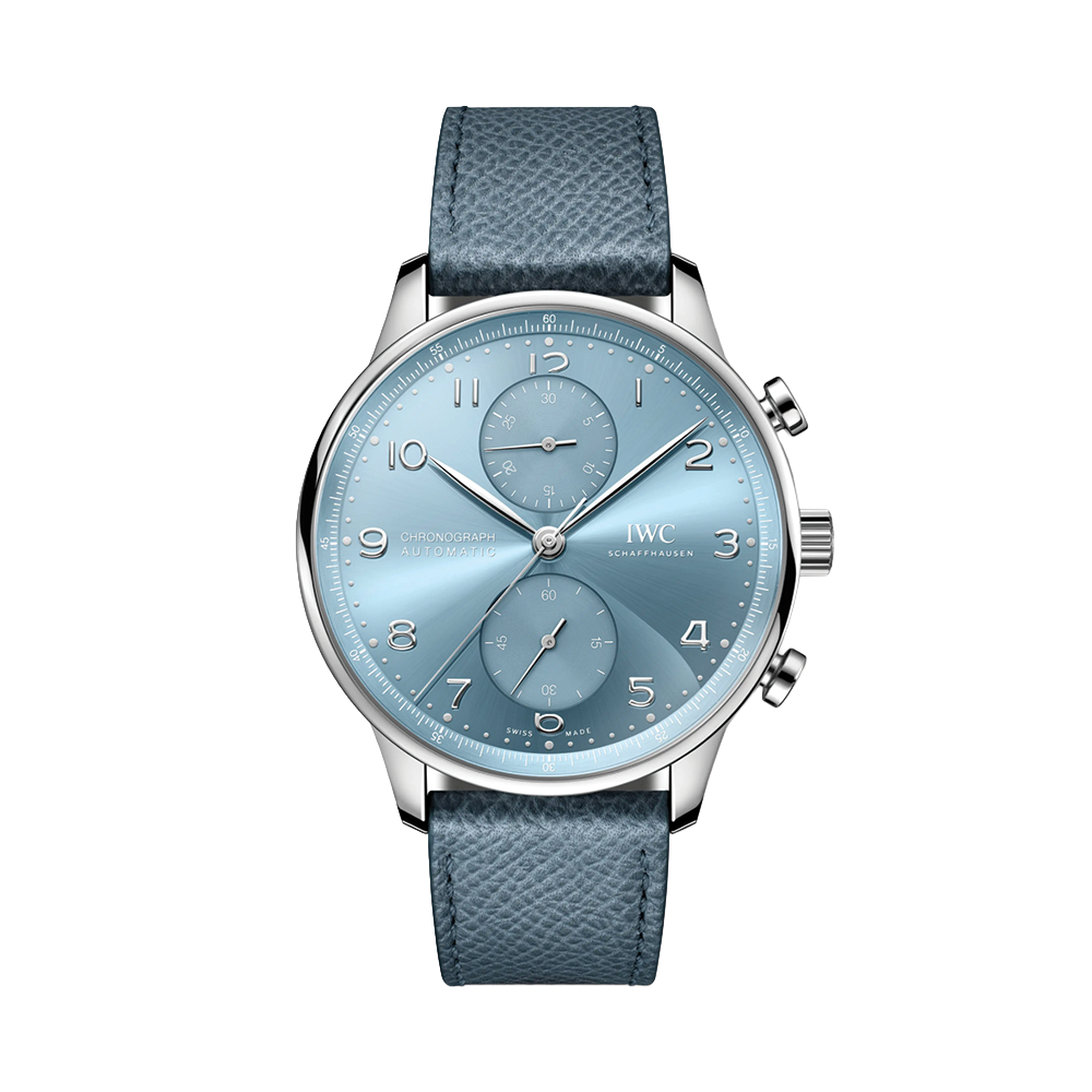 Portugieser Chronograph 41mm - Horizon Blue on Leather Strap