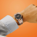 Multifort 8 One Crown Rose Gold PVD Two-Tone 40mm - Black on Bracelet