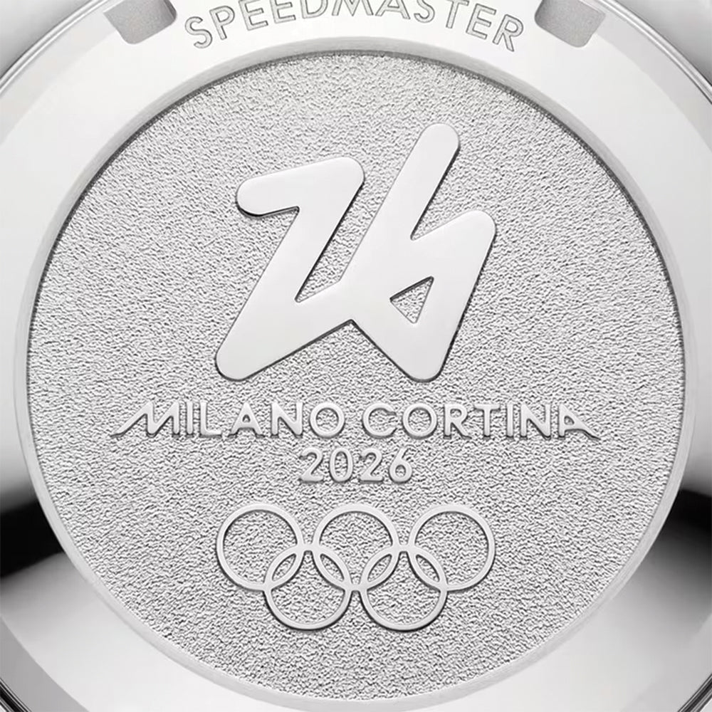 Speedmaster Milano Cortina 2026 38mm - White on Bracelet