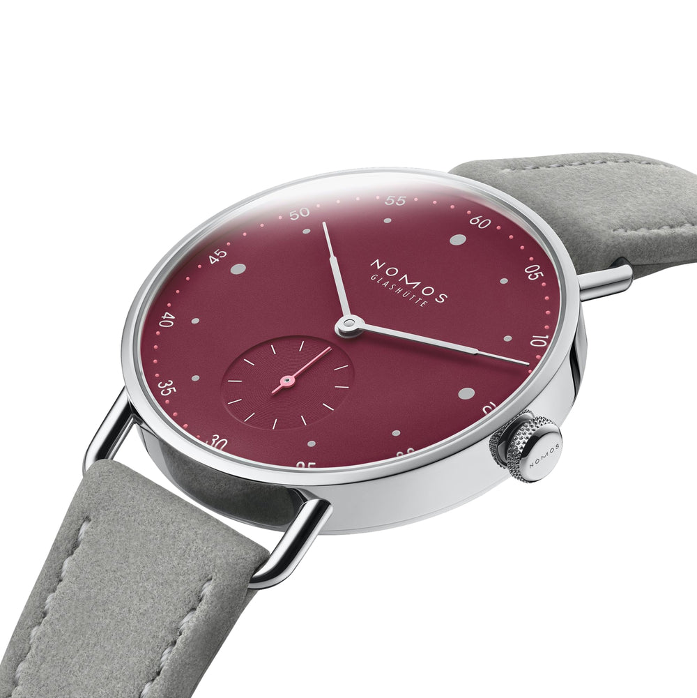 Metro 33mm - Muted Red on Strap