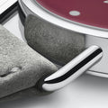 Metro 33mm - Muted Red on Strap