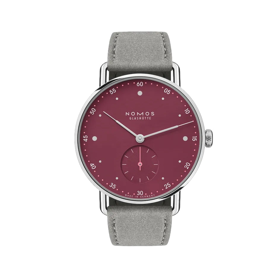 Metro 33mm - Muted Red on Strap
