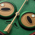Louis Erard x Konstantin Chaykin Unfrogettable Green 40mm - Green on Leather Strap