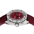 SUB 300 Ti5 42.5mm - Red on Rubber Strap