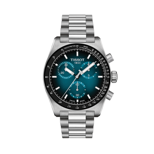 PR516 Quartz Chronograph 40mm - Blue-Black on Bracelet - Teddy