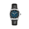 Khaki Field Murph 38mm - Blue on Leather Strap