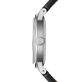 Millesime Small Seconds Tuxedo Dial 39mm - White on Leather Strap