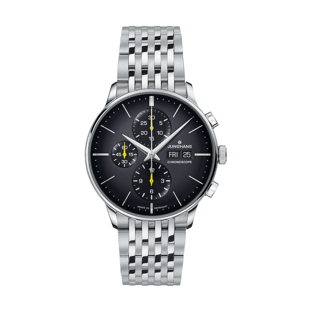 Meister Chronoscope English Date Dark Grey Dial - Teddy Baldassarre