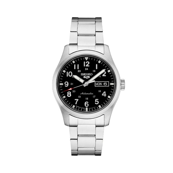SRPG27 5 Sports Field 39.4mm - Black on Bracelet | Teddy Baldassarre