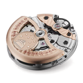 Constellation Observatory Canopus Gold™ 39.4mm - Silver on Leather Strap