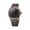 ProPilot Date Bronze 41mm - Black on Leather Strap