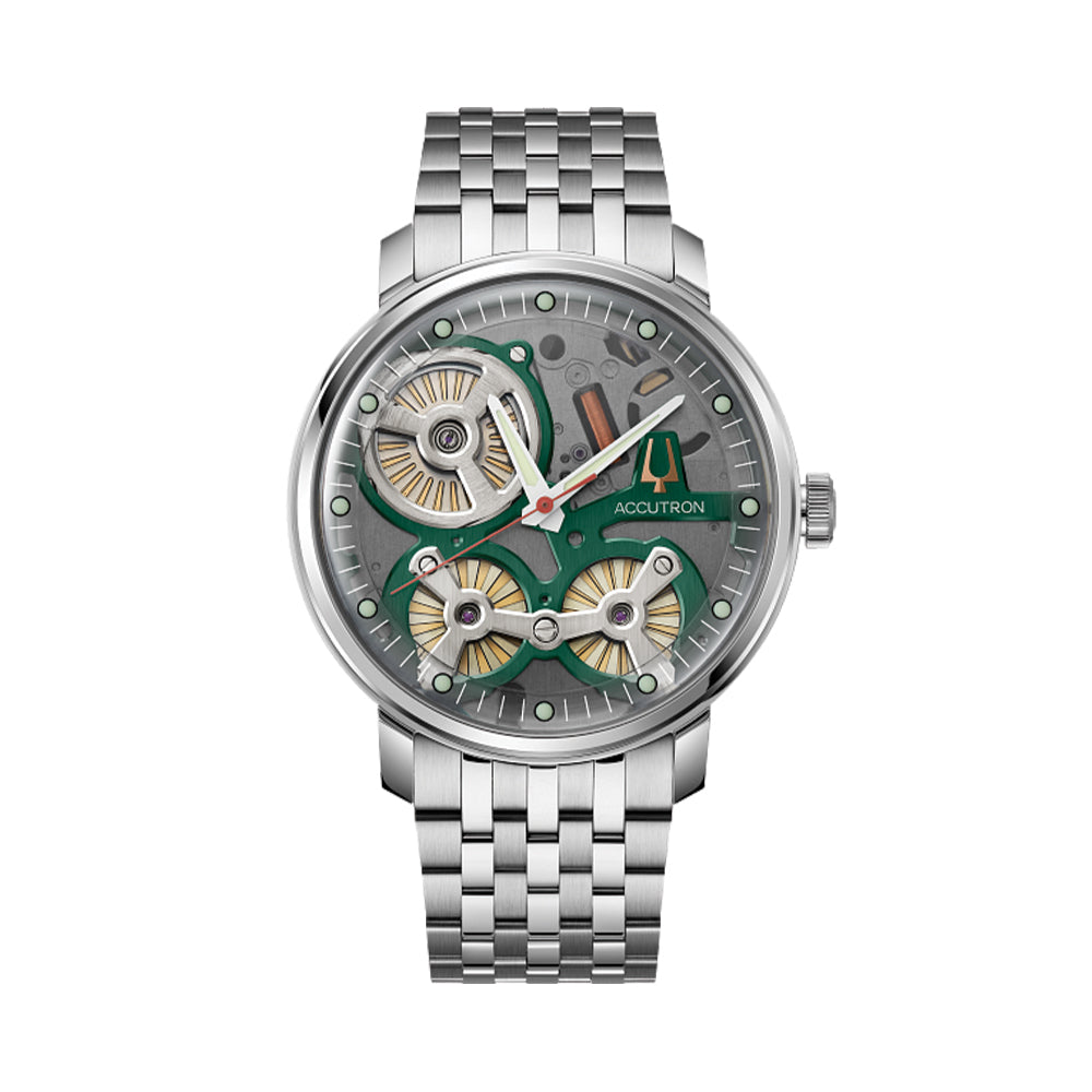 Spaceview 2020 43.5mm - Smoke Grey on Bracelet