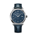 Master 41mm - Blue on Leather Strap