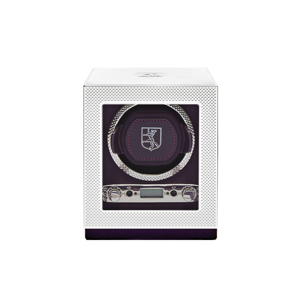Single Watch Winder - Silver