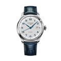 Master 41mm - Silver on Leather Strap