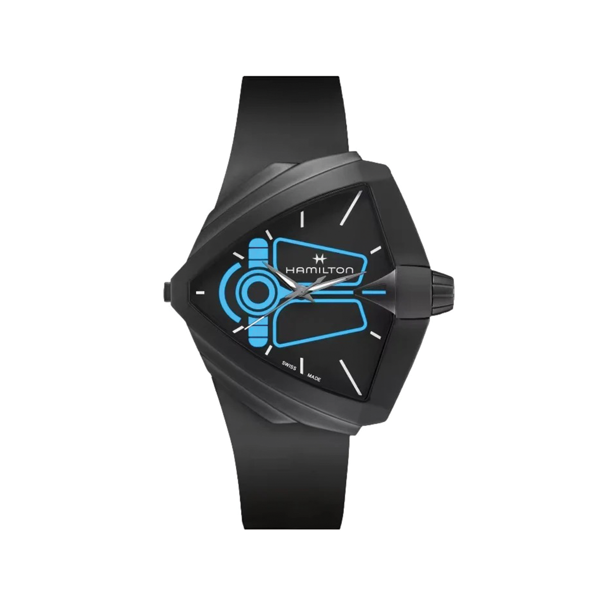 Ventura XXL Bright Dune Limited Edition Quartz Black PVD 52mm x