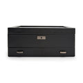 Axis 10 Piece Watch Box with Drawer - Powder Coat