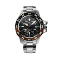 Engineer Hydrocarbon AeroGMT II 42mm - Black/Brown Bezel on Bracelet