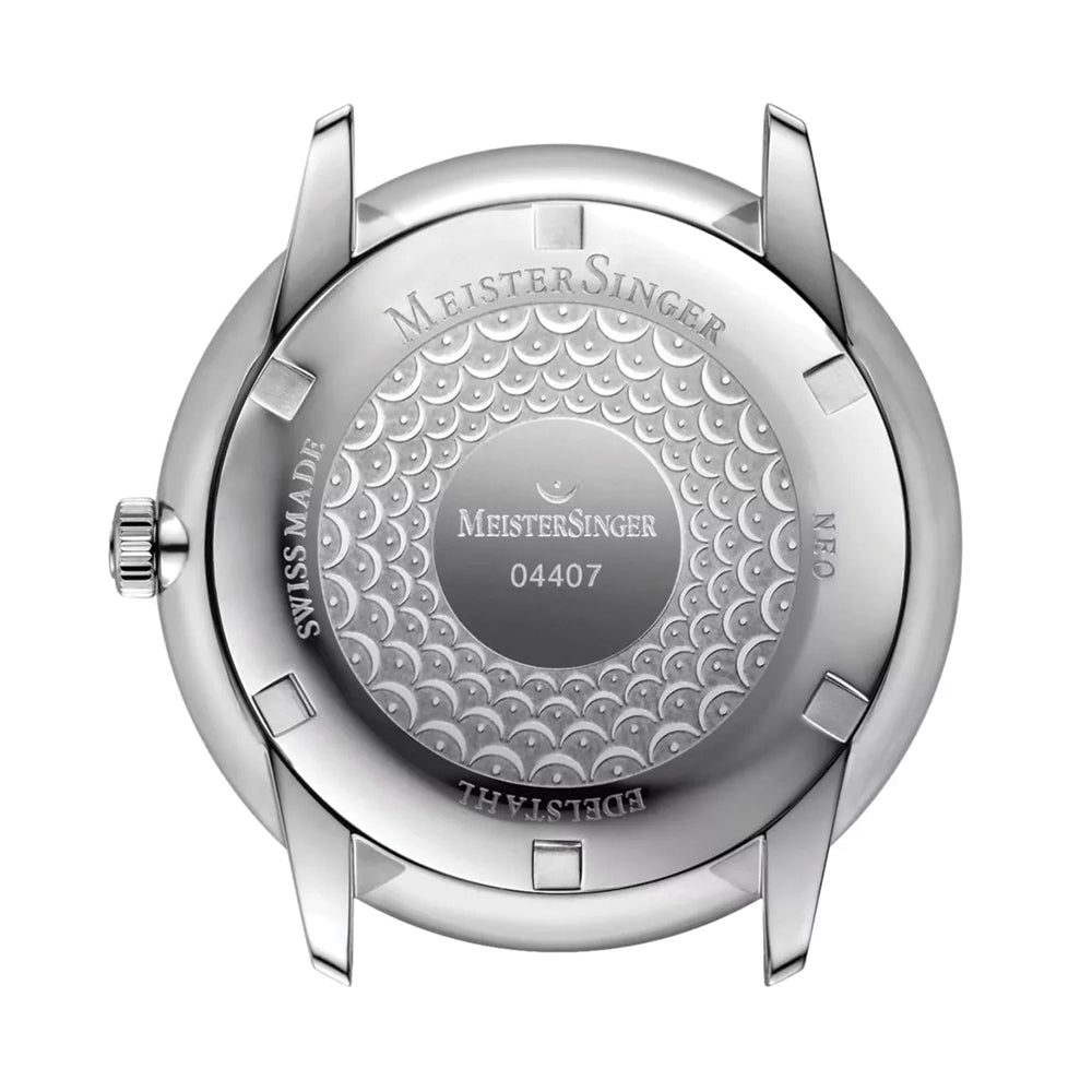 Neo Automatic 36mm - Blue on Cordovan Leather Strap