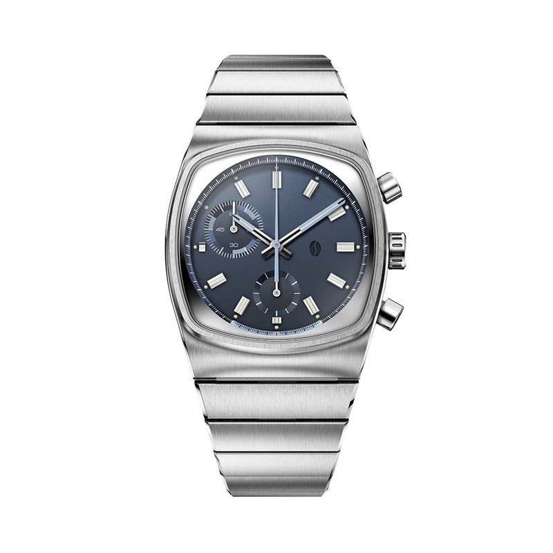 Brew Metric Teddy Baldassarre Edition 36mm - Blue on Bracelet | Teddy ...