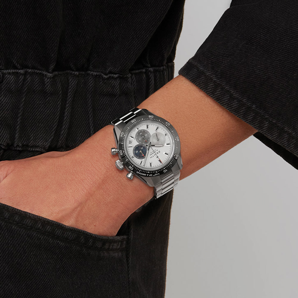 Chronomaster Sport 39.5mm - White on Bracelet