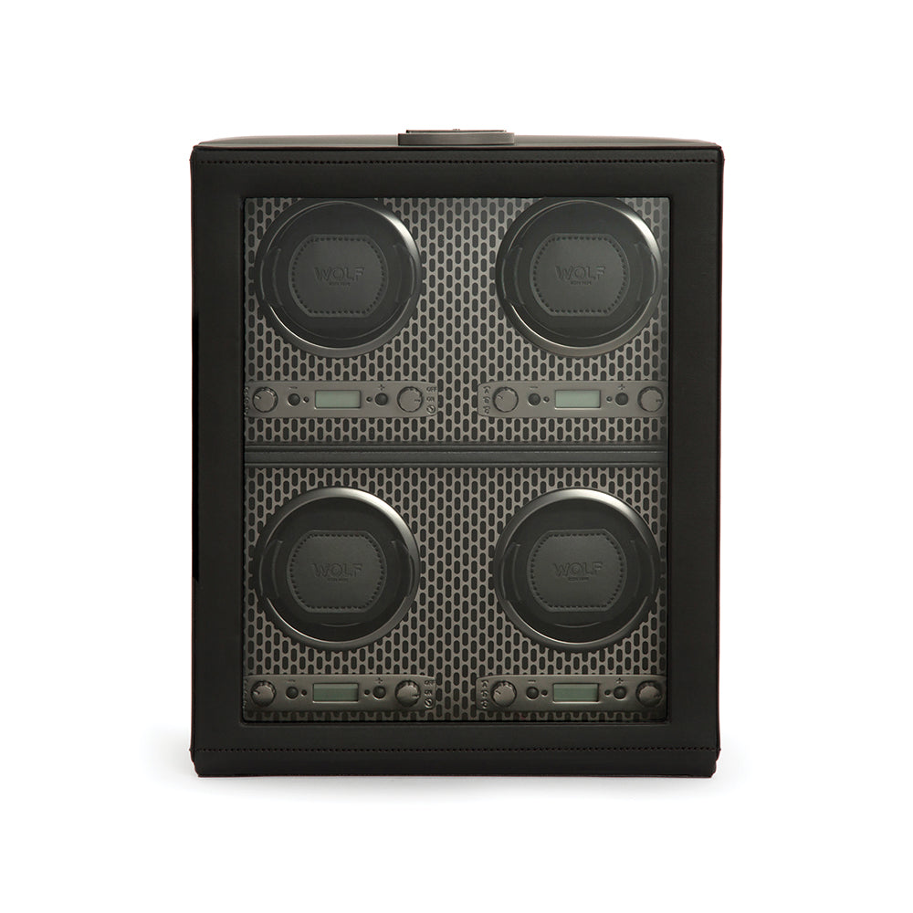 Axis 4 Piece Watch Winder - Powder Coat