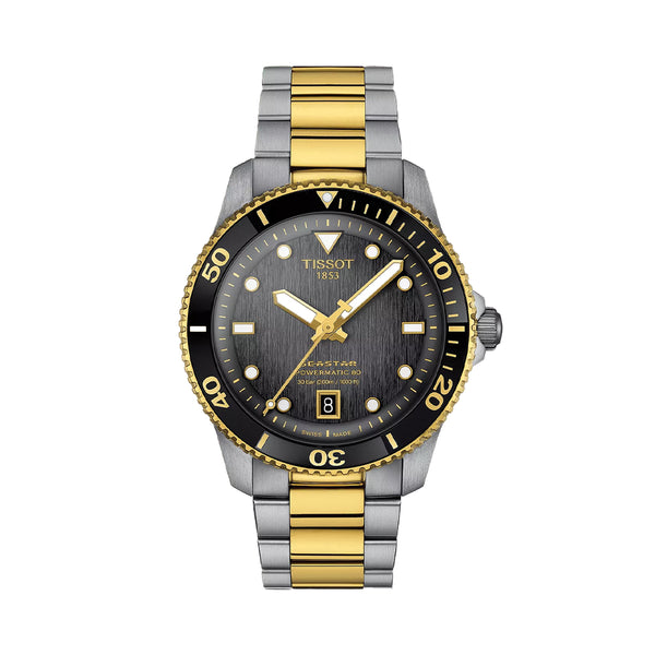 Seastar 1000 Powermatic 80 40mm - Black on Bracelet - Teddy