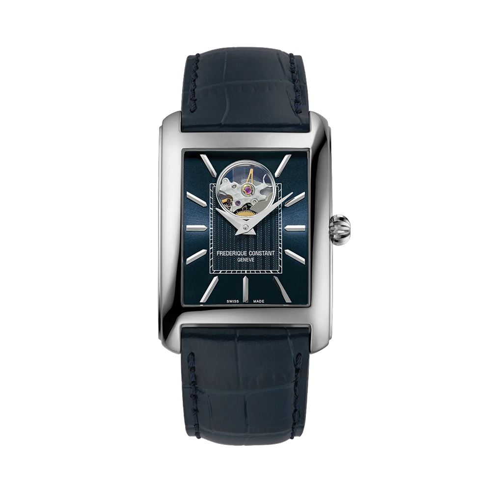 Classics Heart Beat Automatic 42.3mm - Blue on Leather Strap