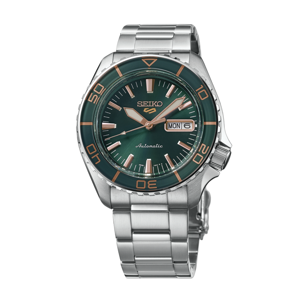 HDB005 5 Sports SKX Series 42.5mm - Green on Bracelet