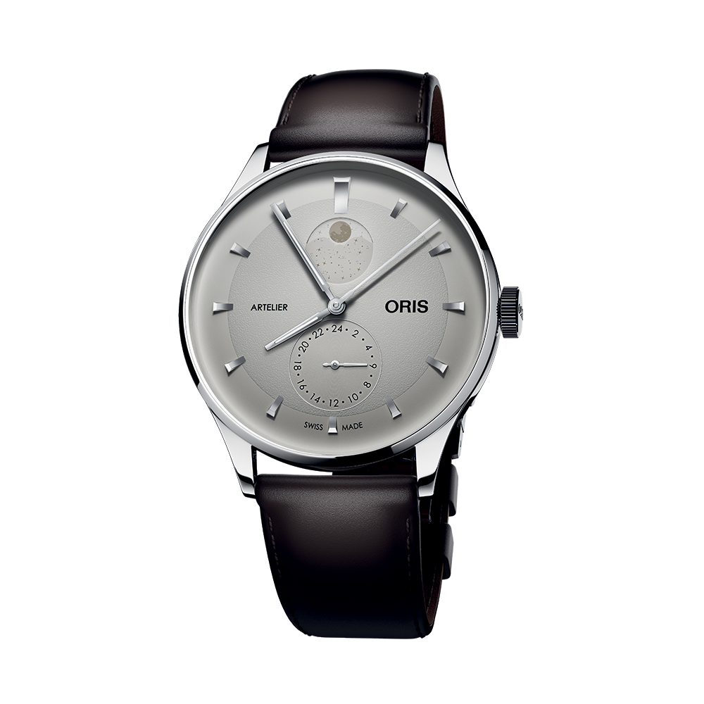 Artelier Complication 39.5mm - Ivory on Leather Strap