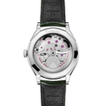 Constellation Observatory 39.4mm - Green on Leather Strap