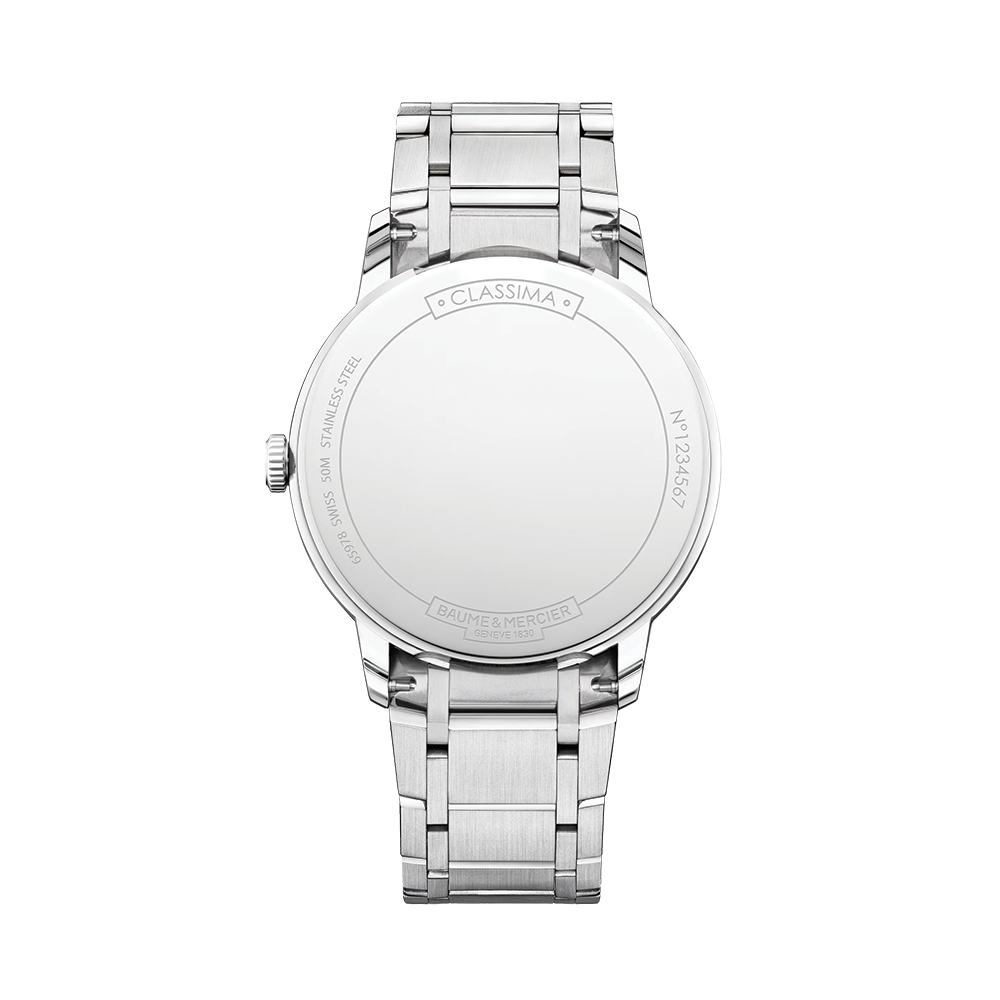 Classima 10883 Quartz 40mm - Silver on Bracelet
