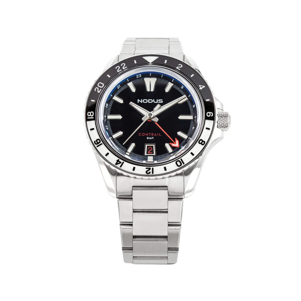 Contrail GMT Terra Lux 40.5mm - Black on Bracelet
