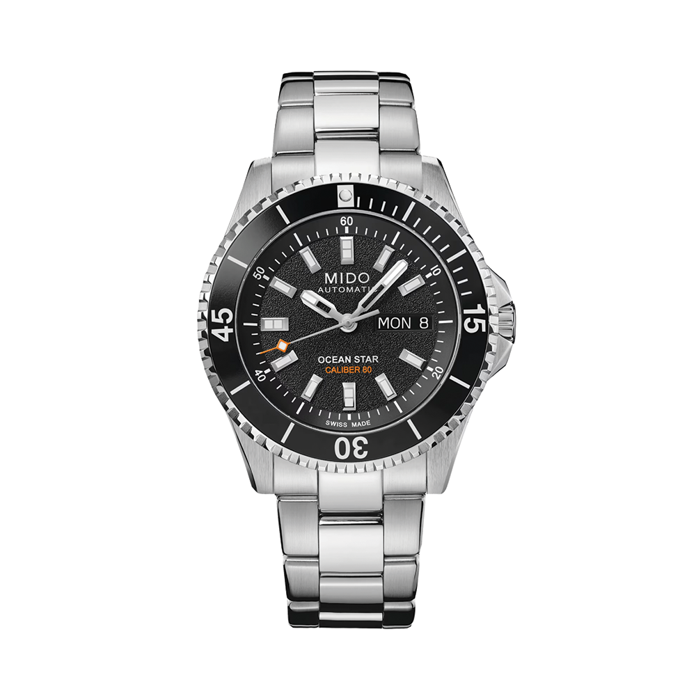 Ocean Star 200 41mm - Black on Bracelet