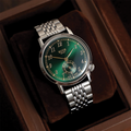 OLD SMITH 35mm - Green on Bracelet