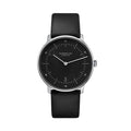 Naos Quartz 38mm - Black on Leather Strap