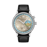 Club Sport Neomatik Worldtimer Limited Edition "Roam" 40mm - Champagne on Leather Strap
