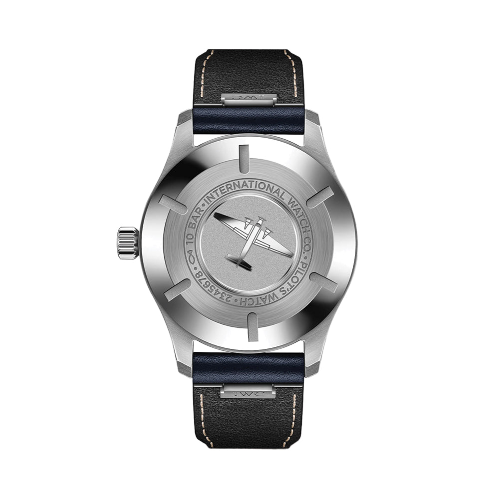 Pilot's Watch Automatic Mark XX 40mm - Blue on Leather Strap